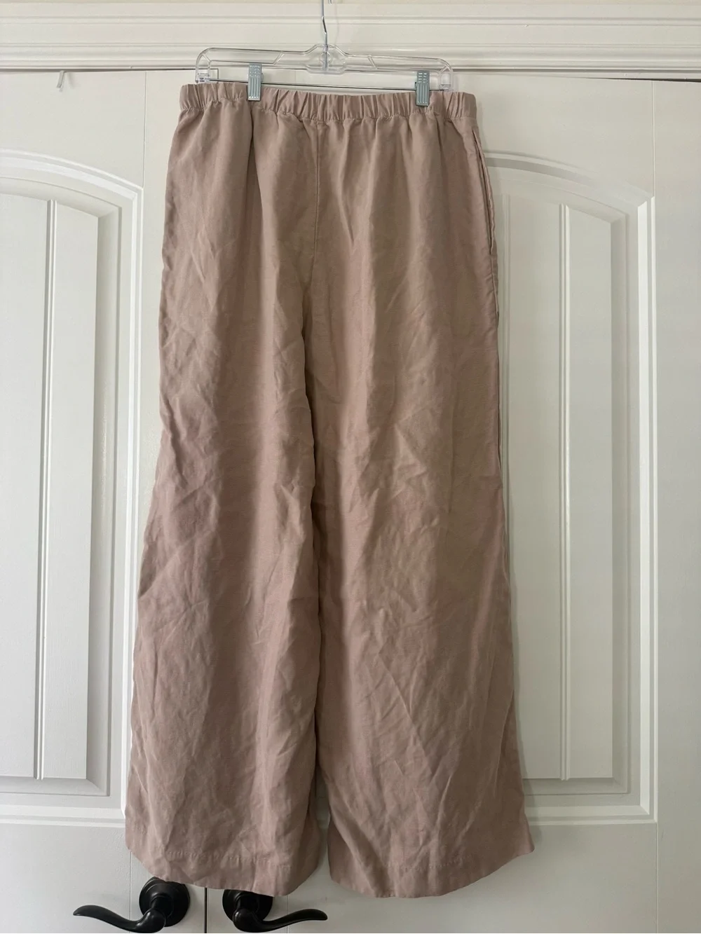 Wilfred Drawstring Linen Wide Leg Pants